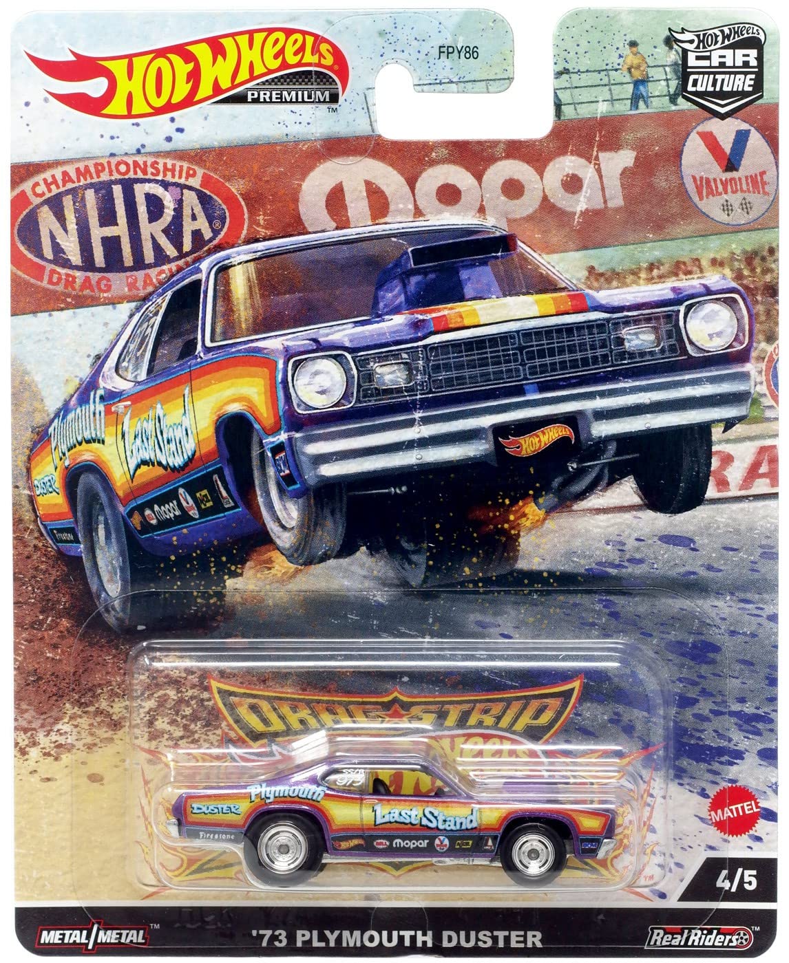 Hot Wheels '73 Plymouth Duster, Car Culture 4/5 | Amazon.com.br